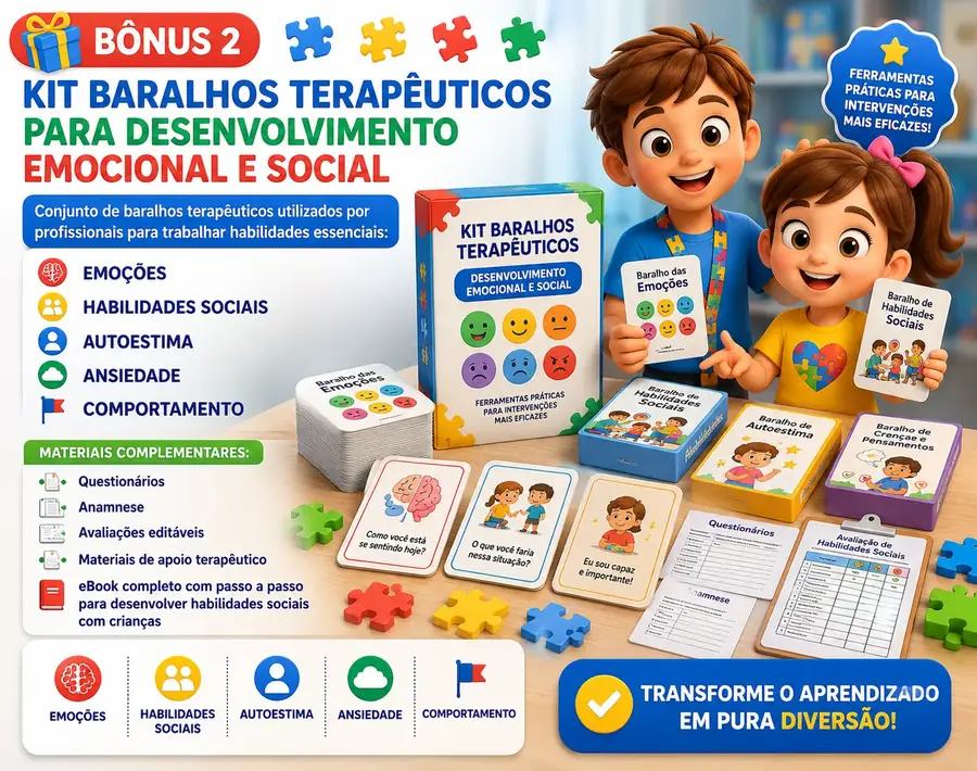 Kit de Baralhos Terapêuticos