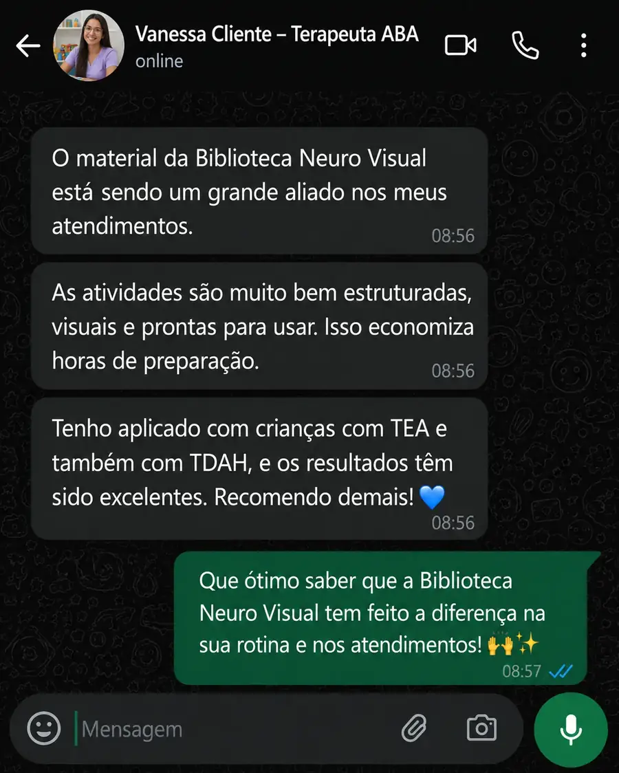 Testemunho de Vanessa - Terapeuta ABA